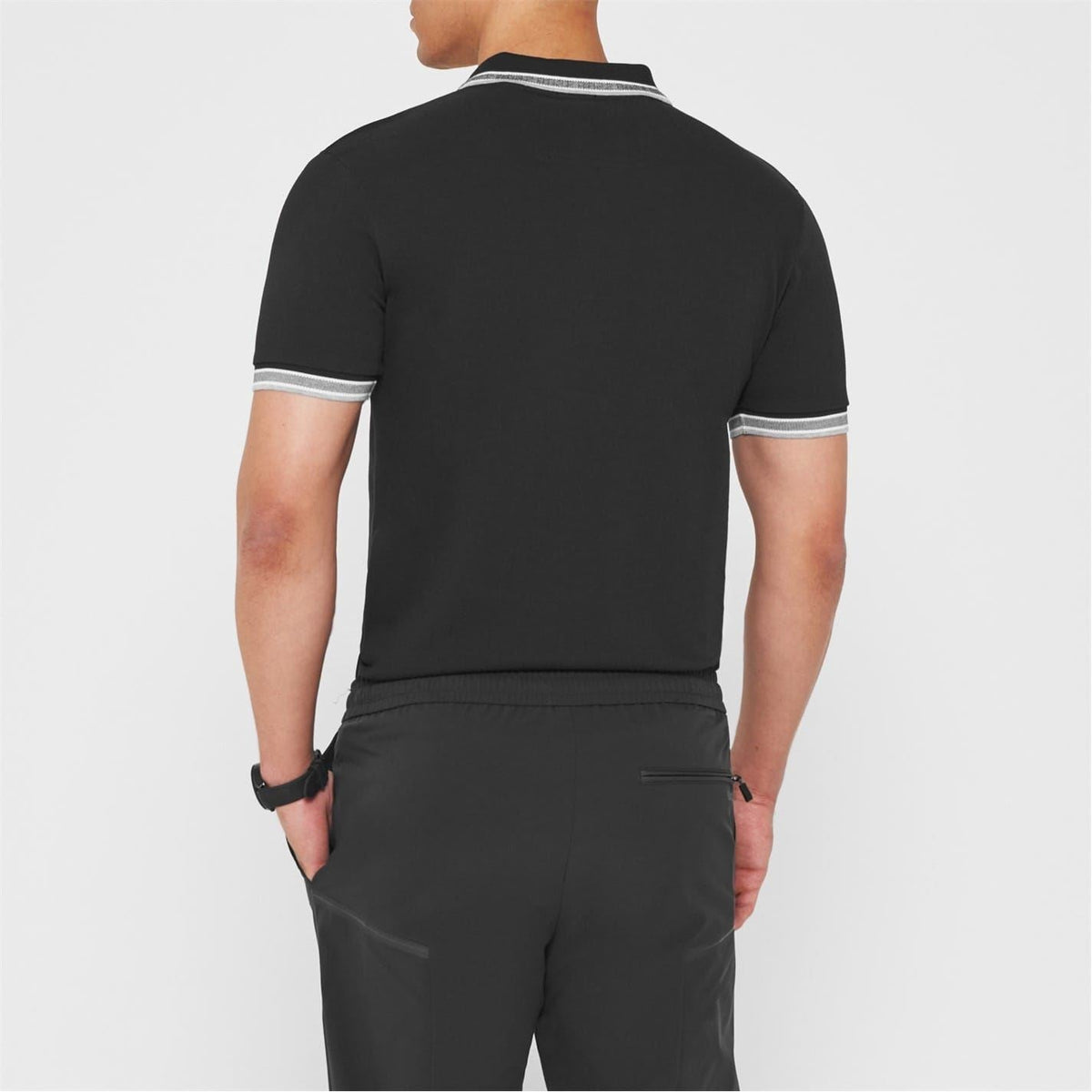 Boss Green Paddy Polo Shirt With Contrast Tipping