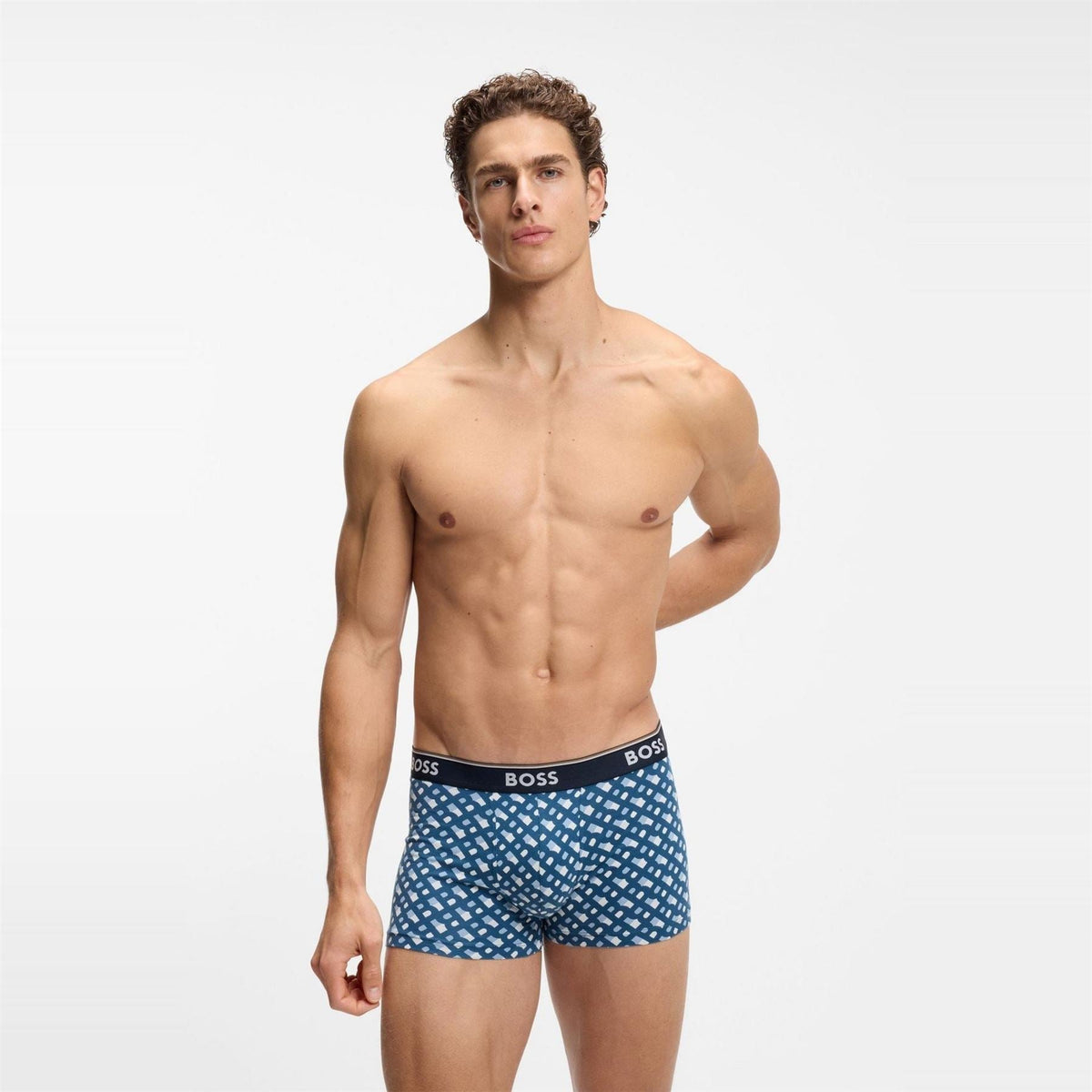 Boss Bodywear 3 Pack Boxer Shorts with Logo Detail