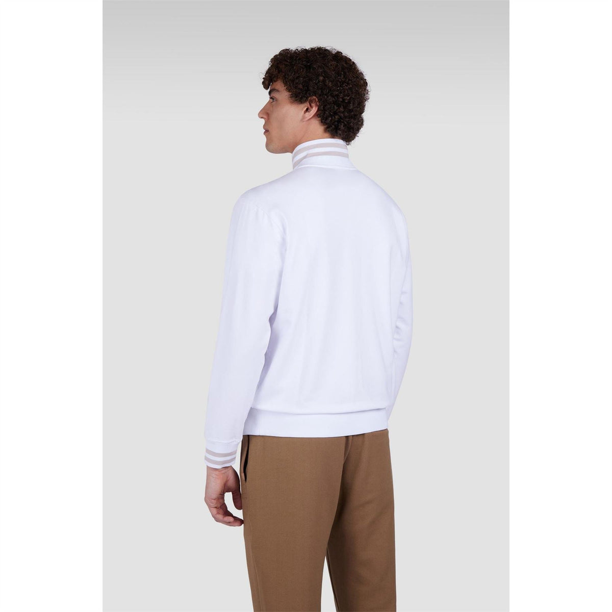 Paul and Shark Regular Fit Ribbed Collar Sweatshirt