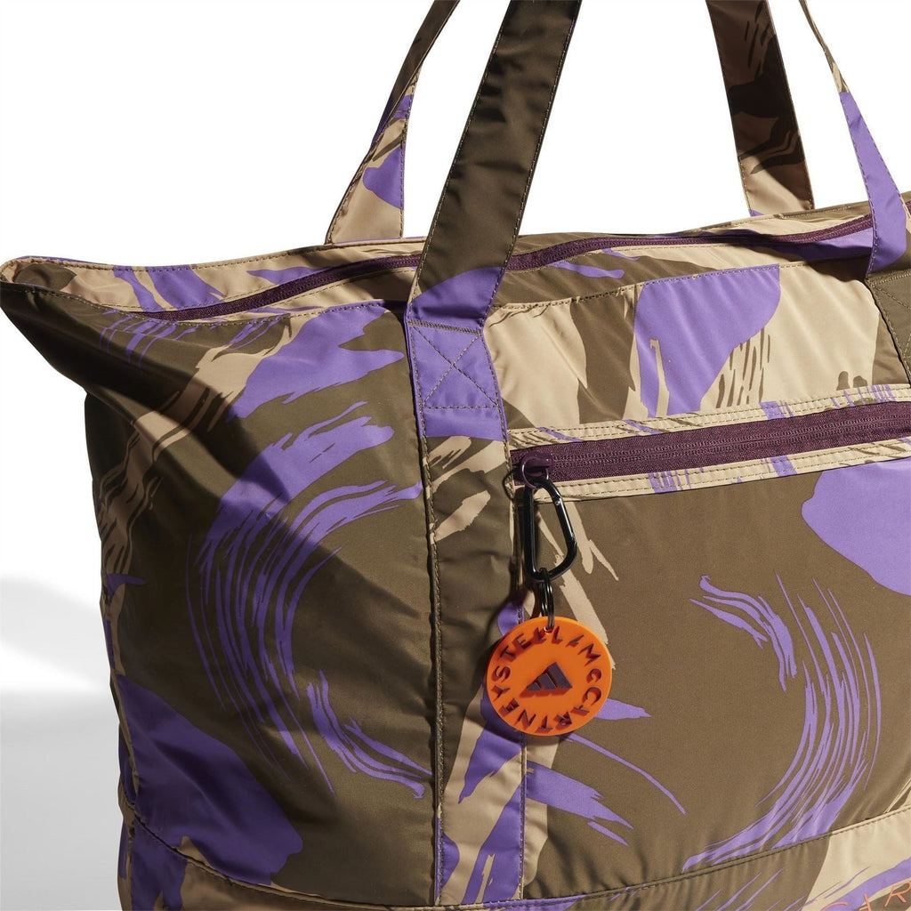 adidas by Stella McCartney Asmc Abstract Patterned Tote with Key Ring