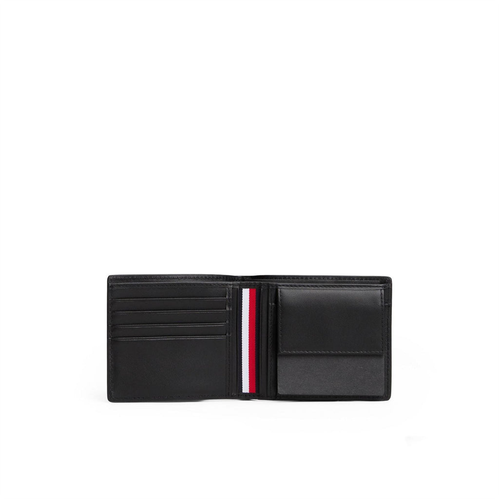 Tommy Hilfiger Textured Billfold Wallet with Coin Pocket