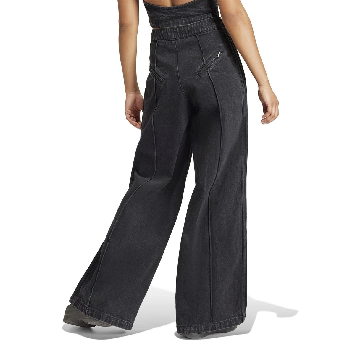 adidas Wide Fit Wide Leg Solid Joggers