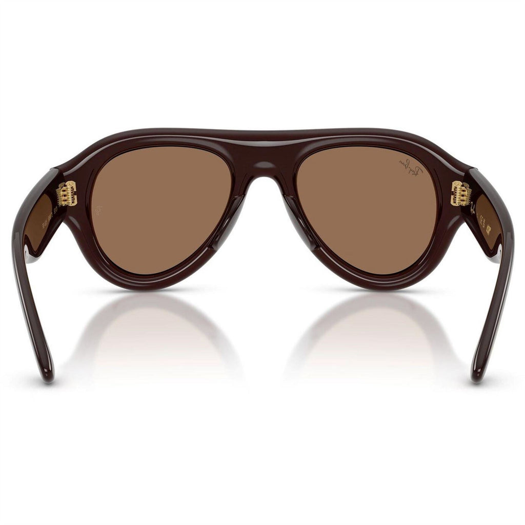 Ray-Ban Pilot Puffer Round Sunglasses