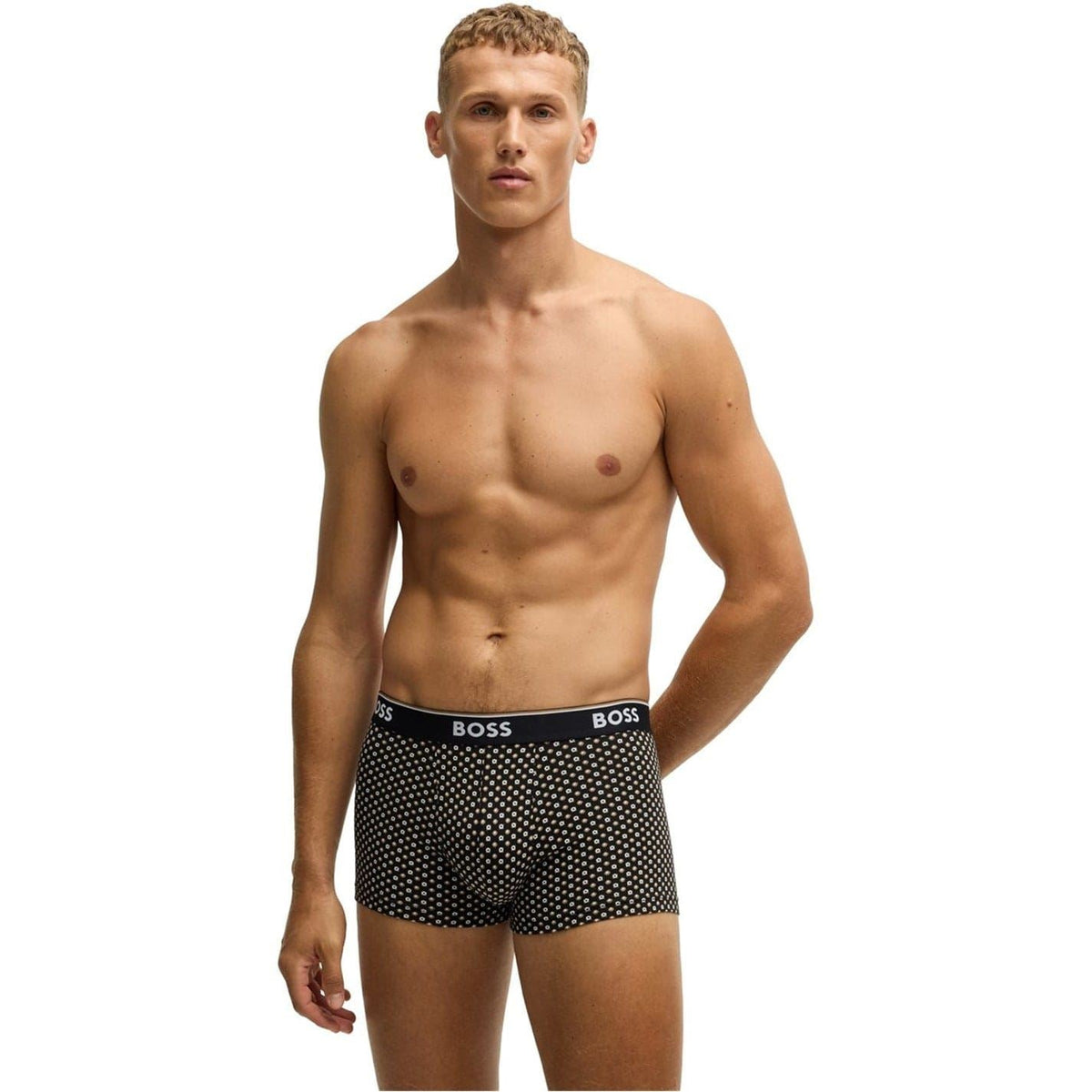 Boss Bodywear 3 Pack Boxer Shorts with Logo Detail