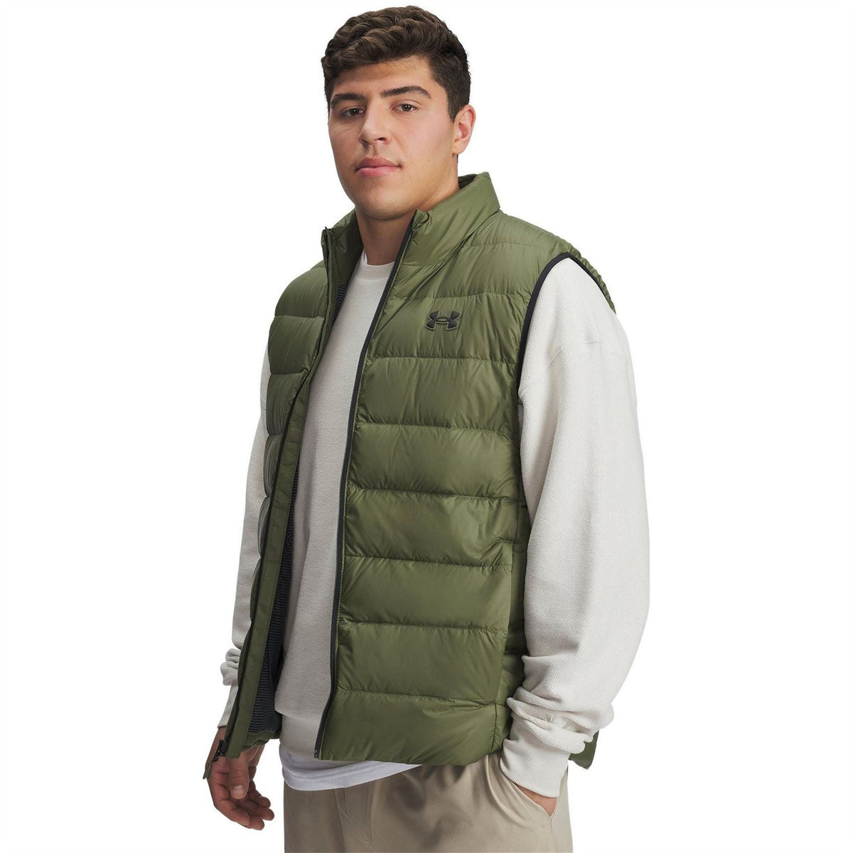 Under Armour Legend Solid Patterned Zipped Pocket Gilet