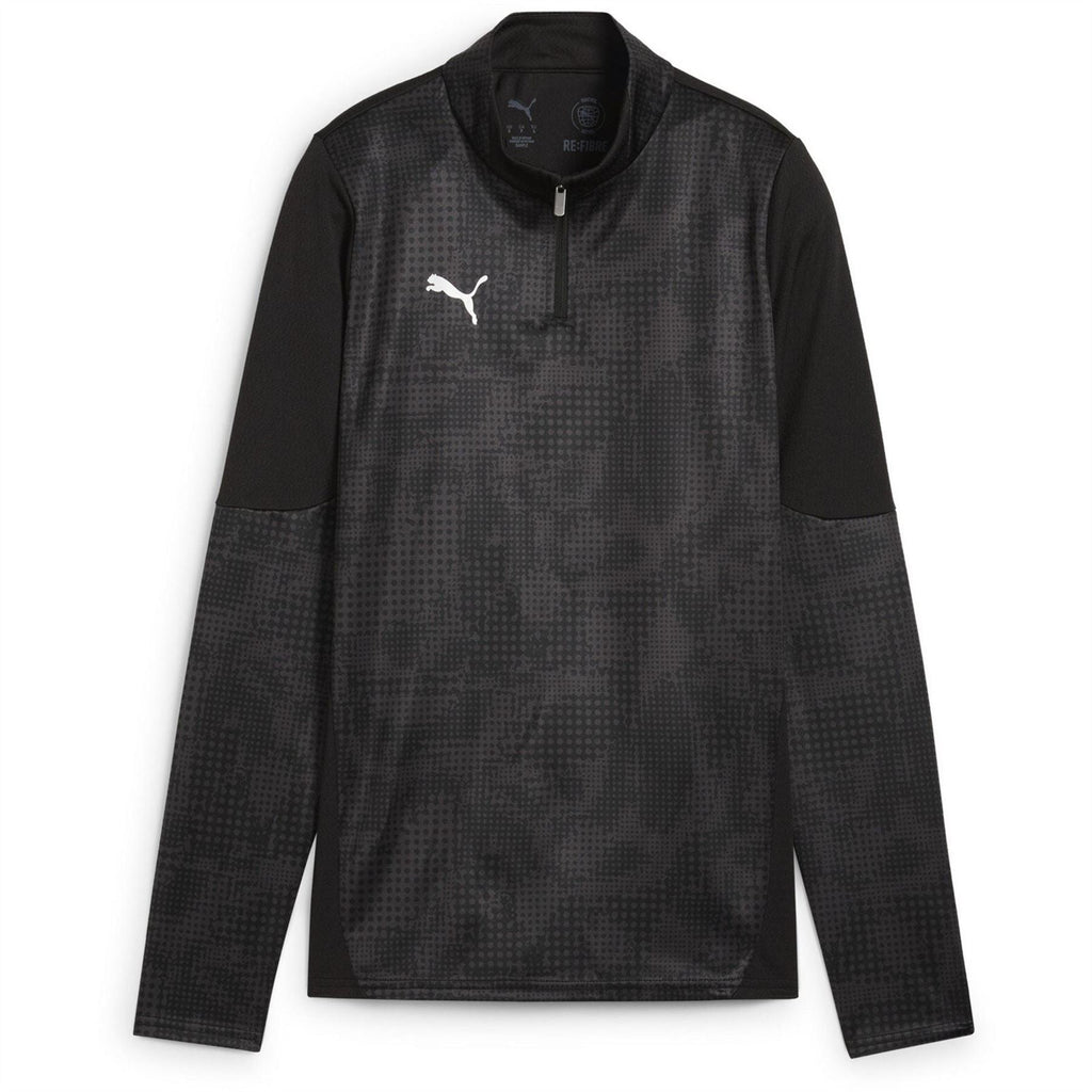 Puma Womens Teamcup Training Quarter Zip Top Wmn Drill