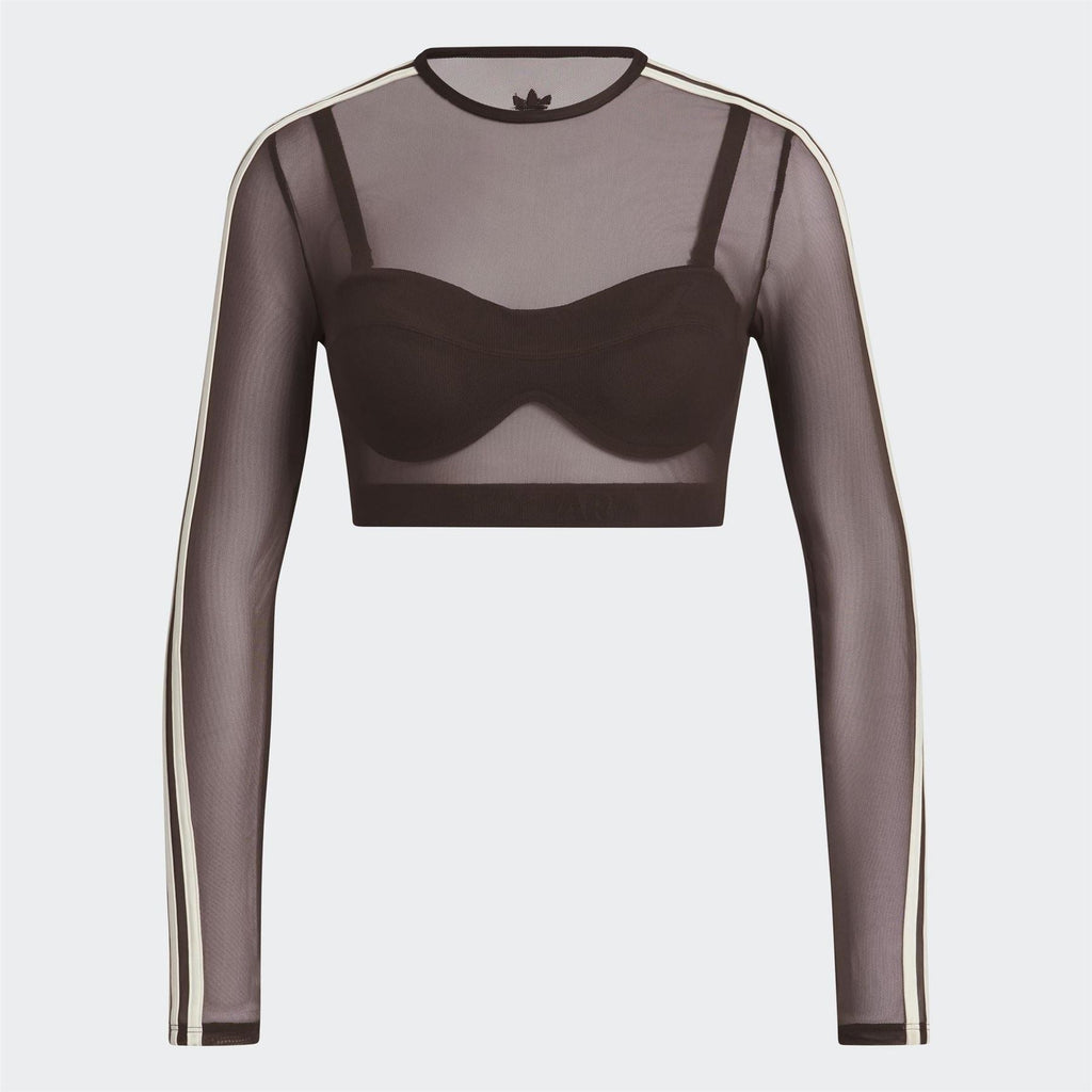 adidas Originals Ivy Park Illusion Long Sleeve Swim Top
