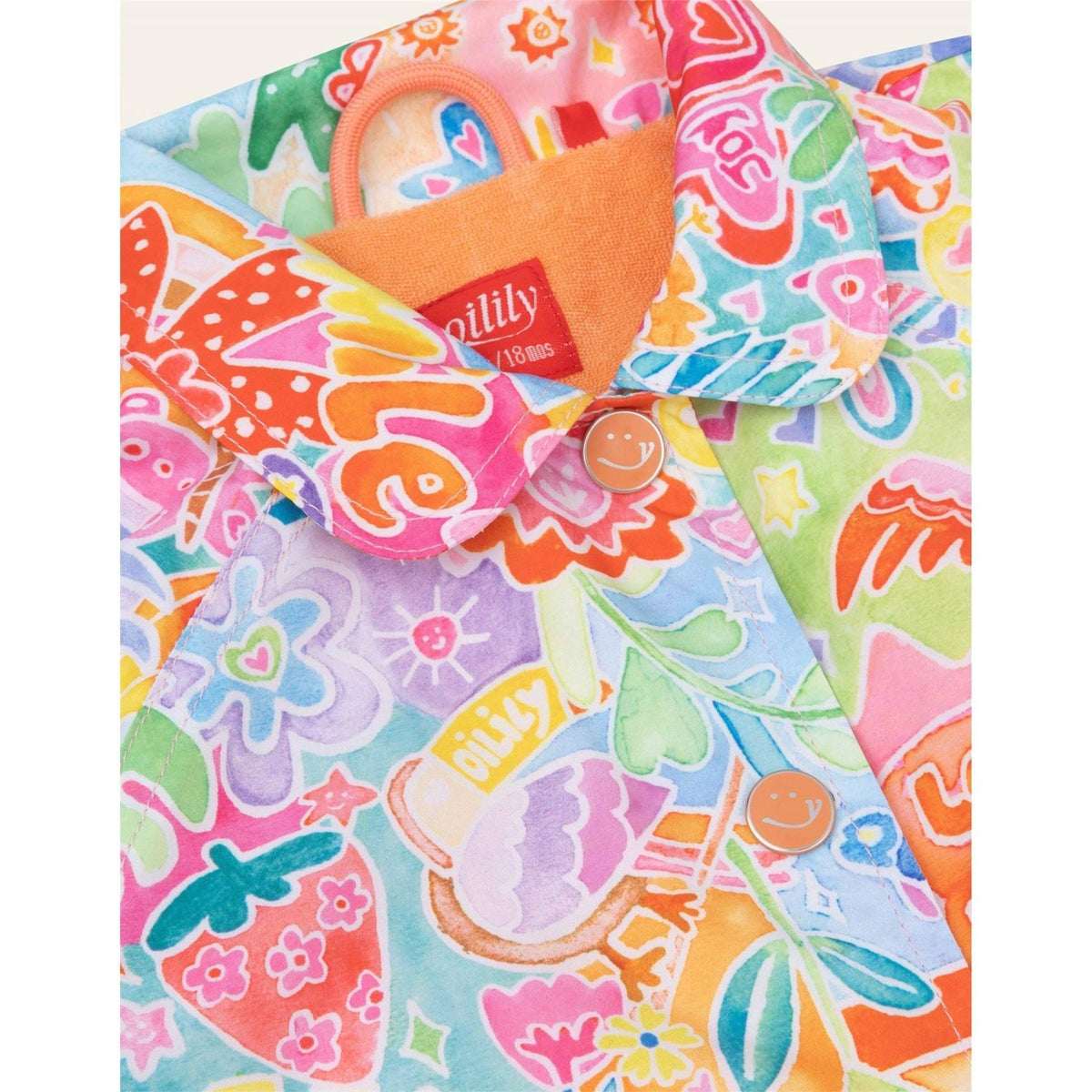 Oilily Chupa All Over Print Rain Anorak