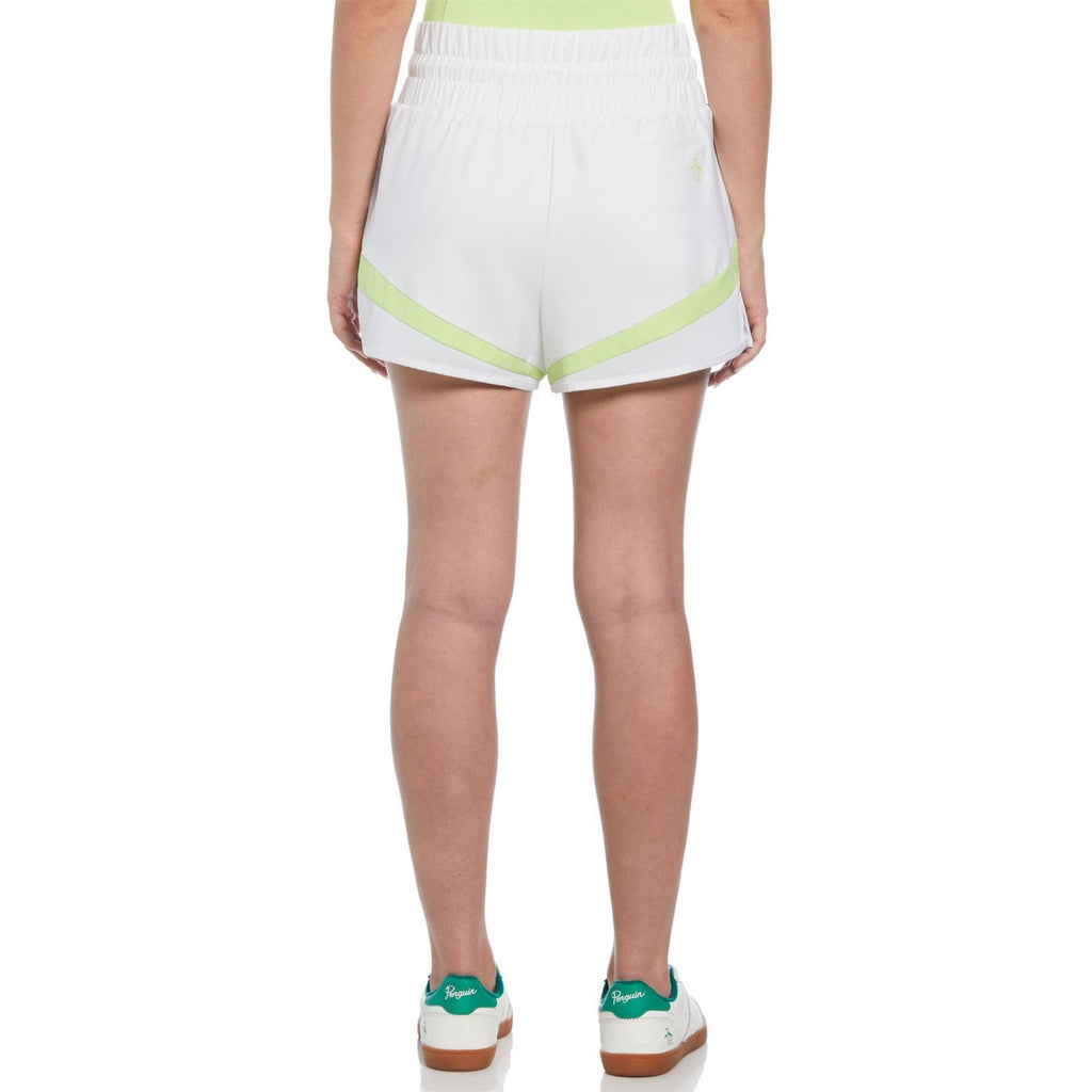 Original Penguin High Waist Tennis Shorts with Elasticated Waistband