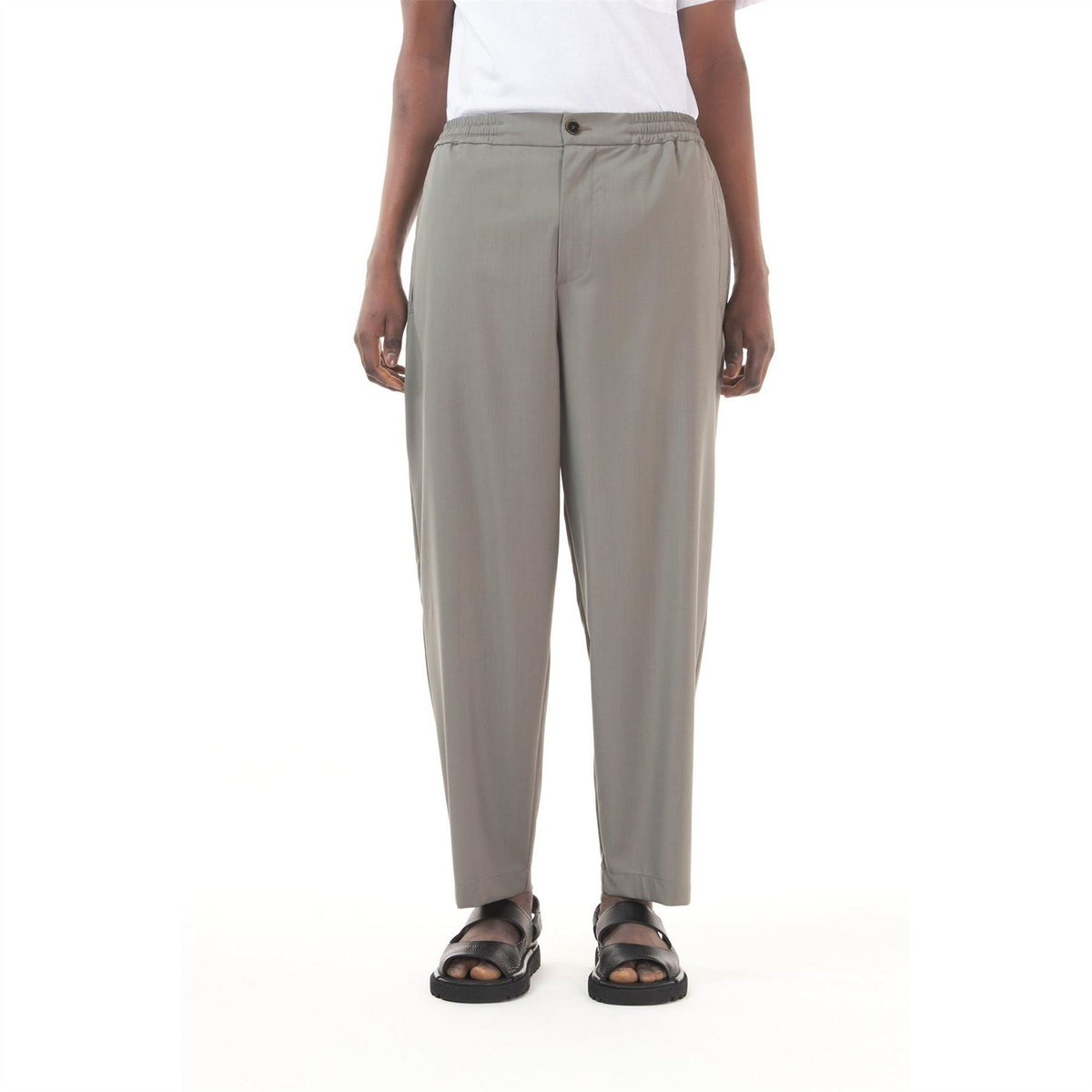 Barena Ameo Solid Patterned Straight Trousers