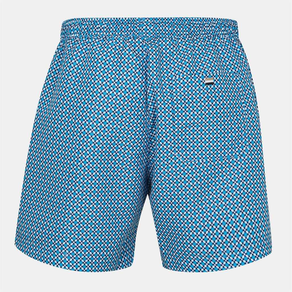 Boss Vibe Geometric Patterned Swim Short