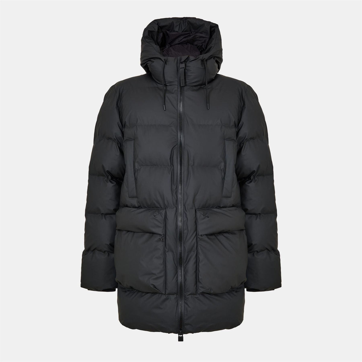 Rains Long Puffer Cargo Jacket