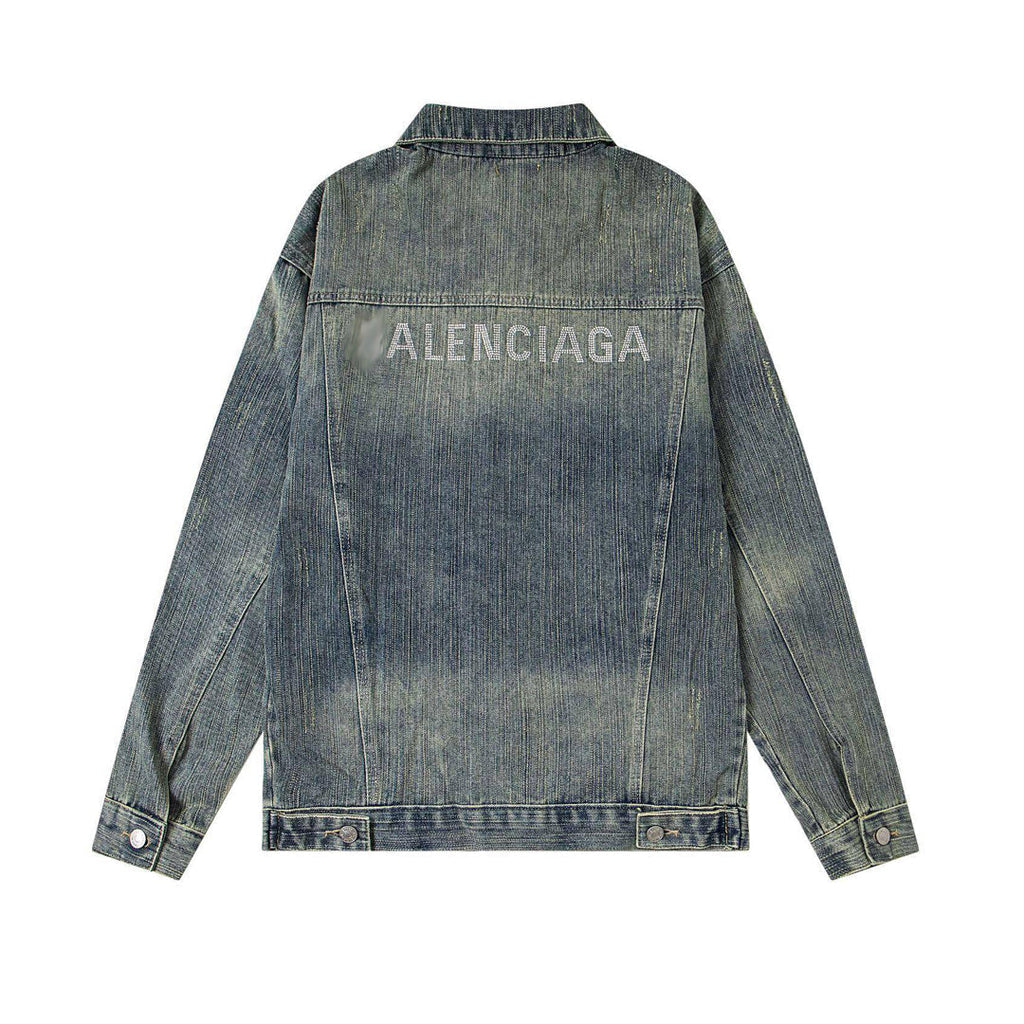 Balenciaga logo Denim Jacket