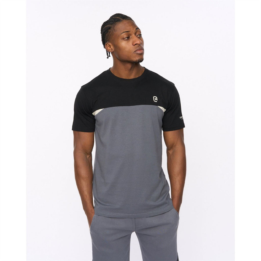 Crosshatch Castlebay Crew Neck Short Sleeve Jersey T-Shirt