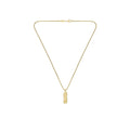 Lacoste Mens District Reversible Pendant Necklace