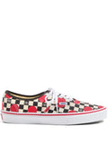 X Vlogo Checkerboard Polka-Dot Low-Top