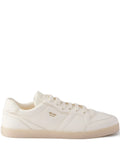Logo-Print Leather Trainers