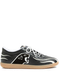 Kicky Panther-Patch Leather