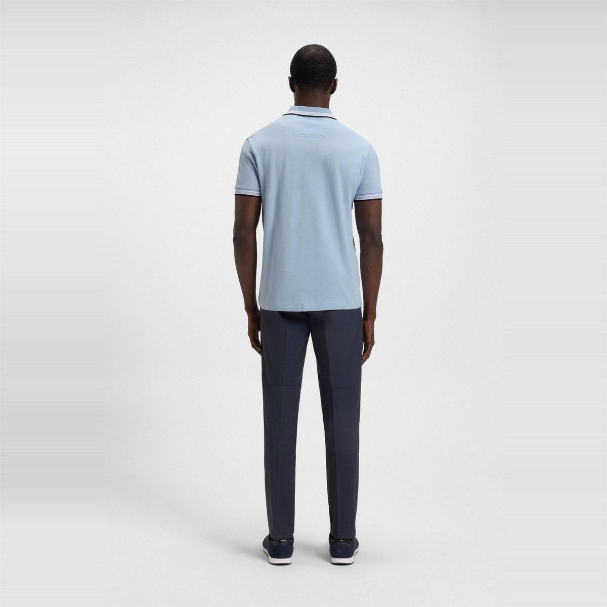 Boss Green Paddy Polo Shirt With Contrast Tipping