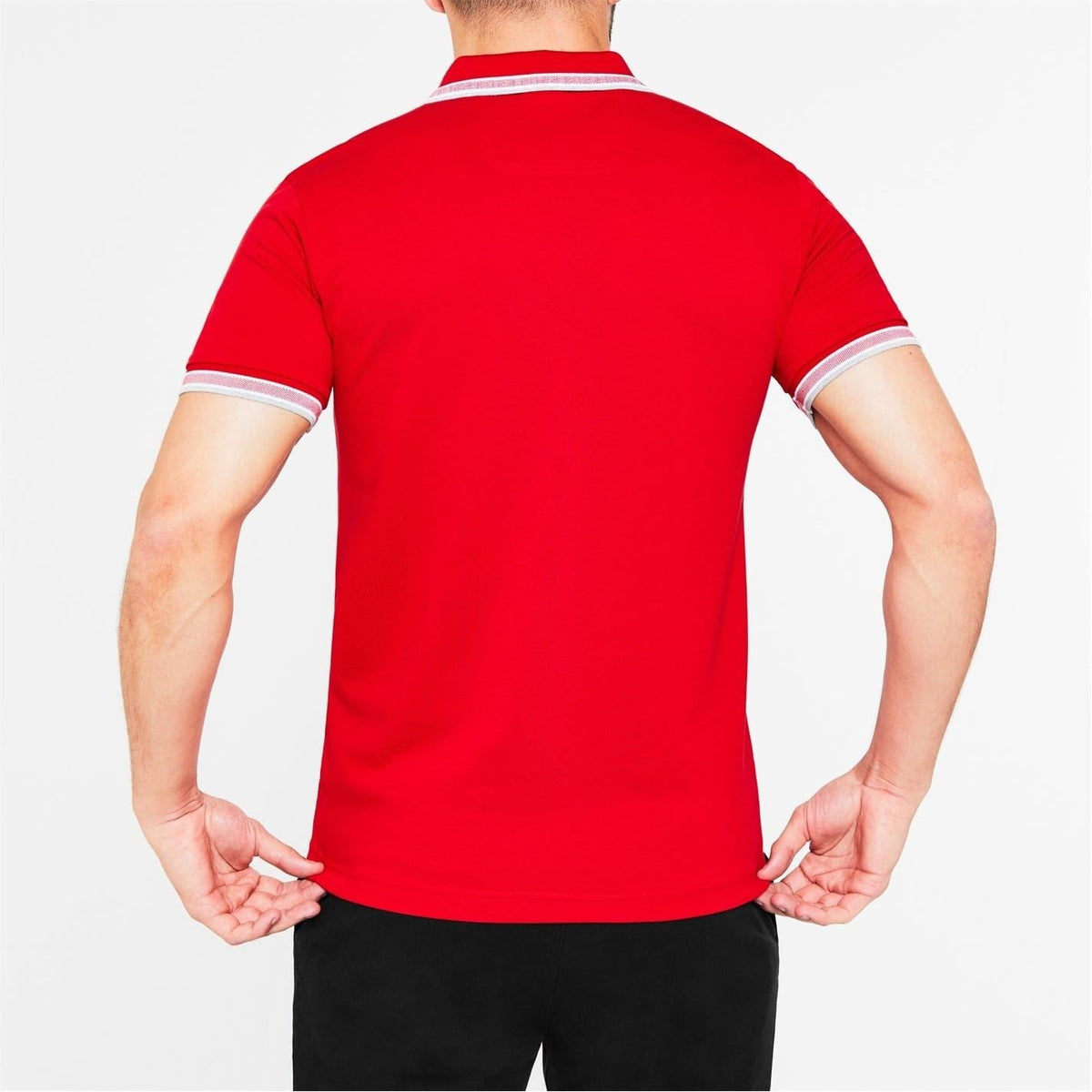 Boss Green Paddy Polo Shirt With Contrast Tipping