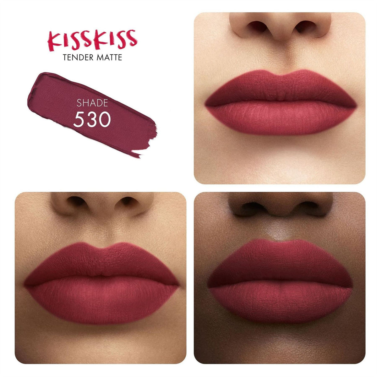 Guerlain Kiss Matte Lipstick