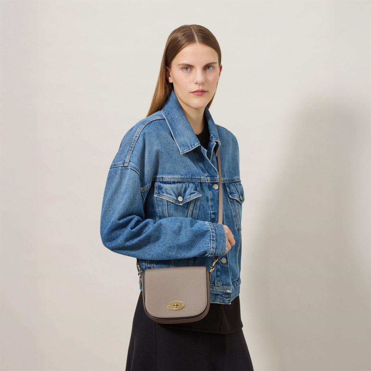 Mulberry Small Darley Satchel Small Classic Grain