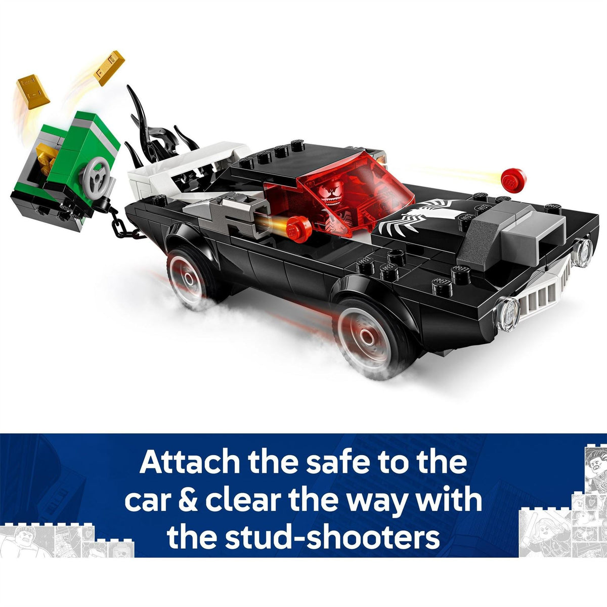 LEGO Spider Man vs. Venom Muscle Car 76309