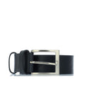 Mario Valentino Blu Pin Buckle Belt