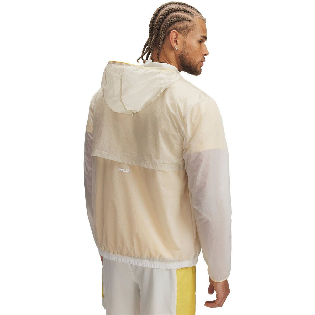 Under Armour Trail Run Solid Patterned Hooded Running Jacket