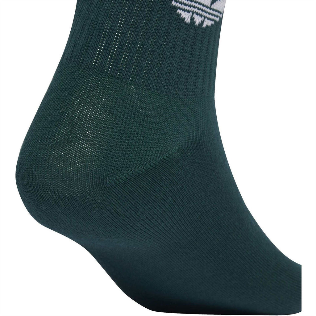 adidas Originals 3 Pack 3-Stripes Crew Socks