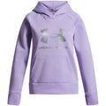Under Armour UA Rival Bold Logo Hooded Neck Long Sleeve Sweatshirt