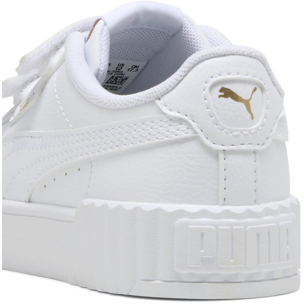 Puma Carina 3 Leather Sneakers With Logo