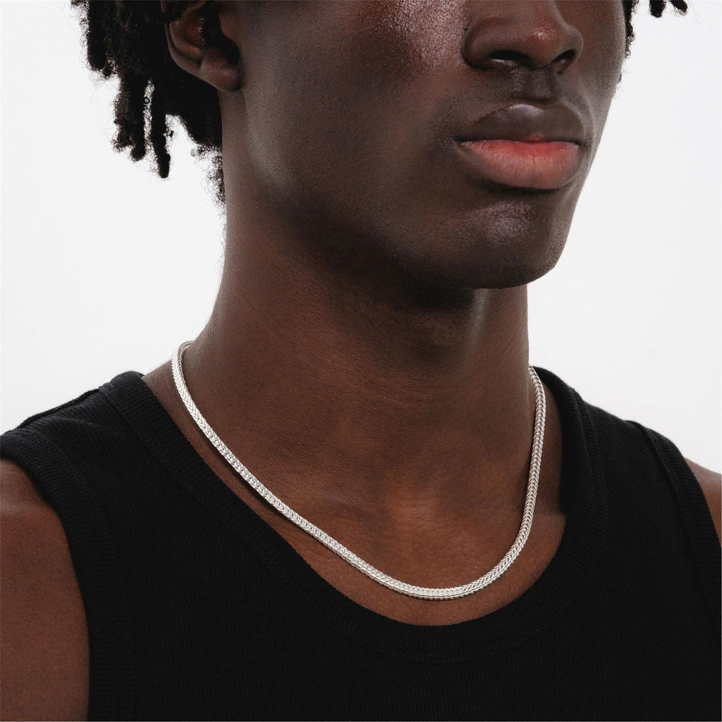 Common Lines Franco Chain (silver)