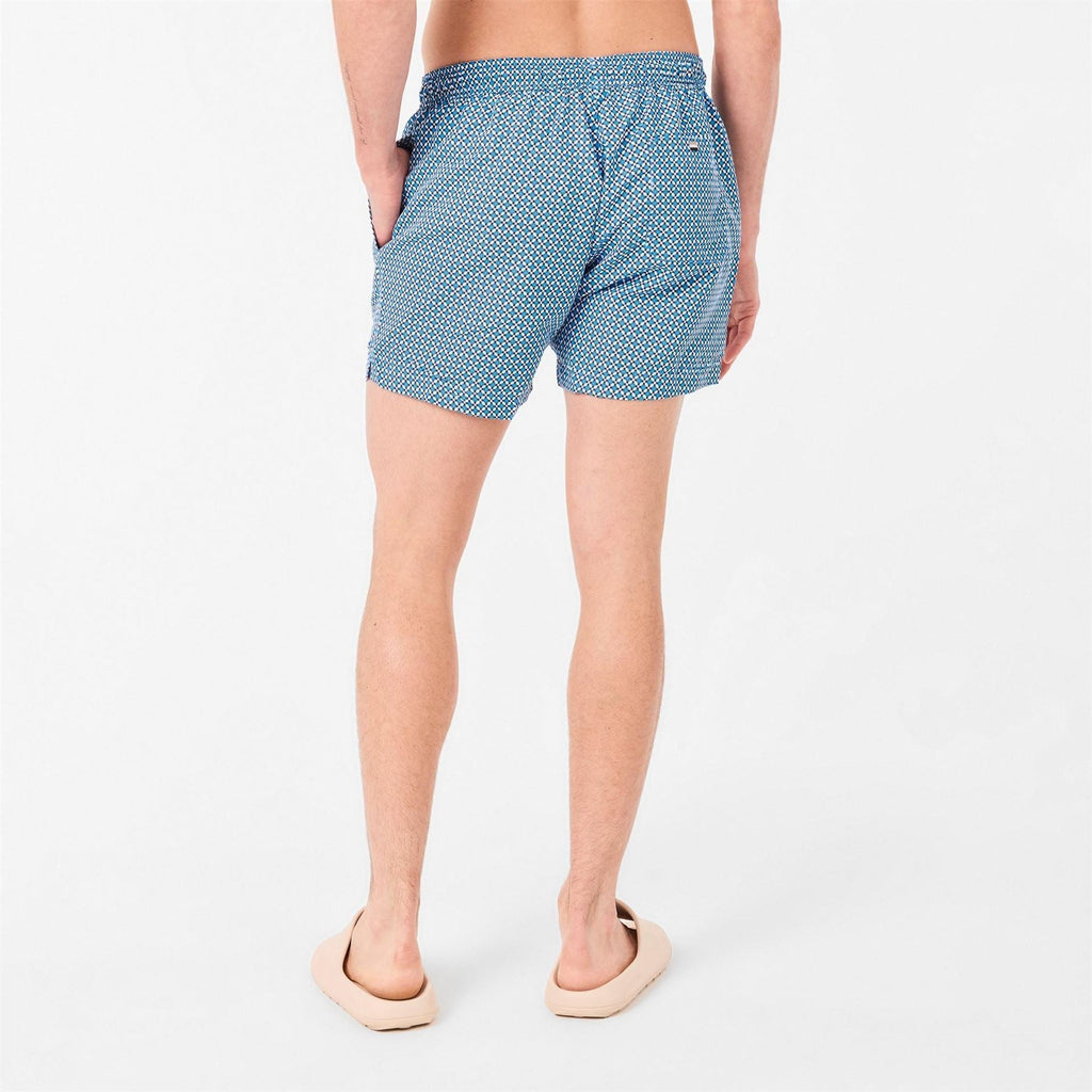 Boss Vibe Geometric Patterned Swim Short