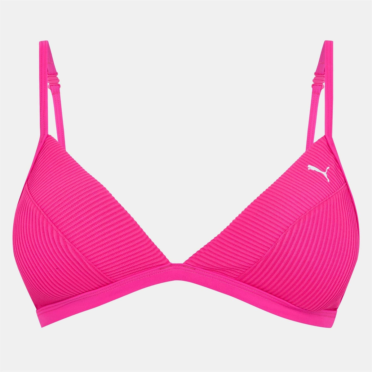 Puma Swim Ribbed Bikini Top