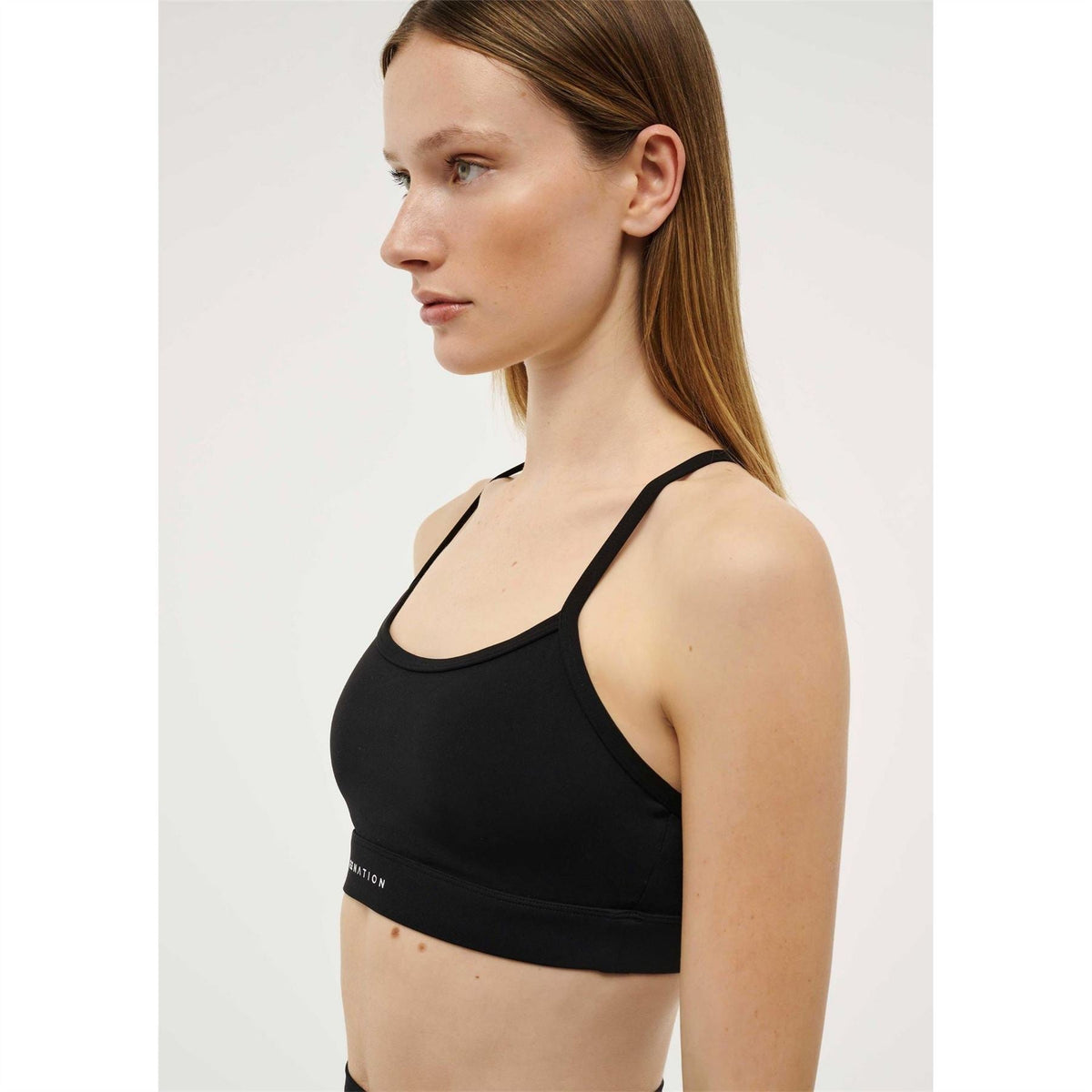PE Nation Signature Snug Fit Cropped Sports Bra