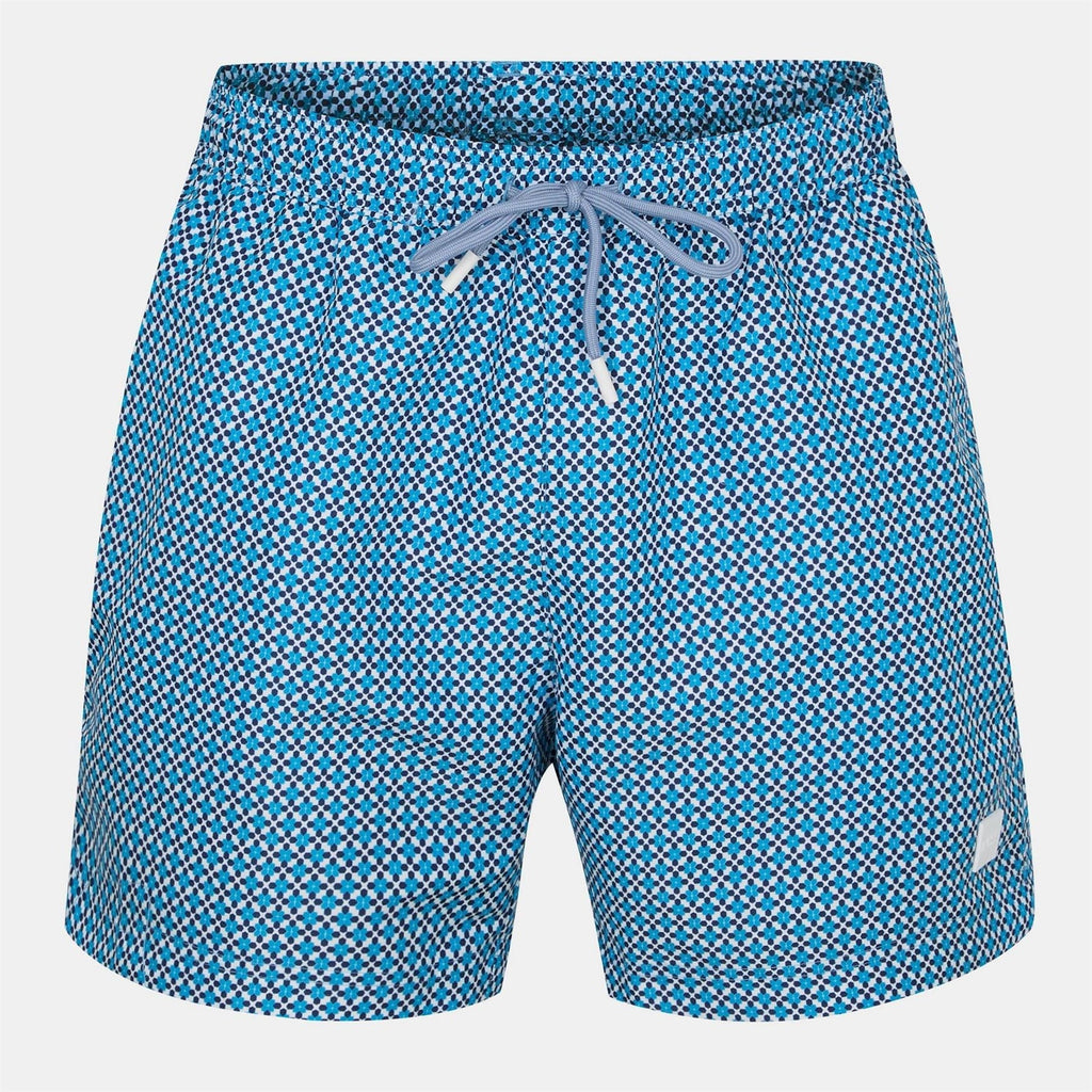 Boss Vibe Geometric Patterned Swim Short