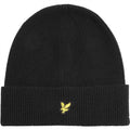 Lyle And Scott Logo Embroidered Adjustable Cuff Beanie