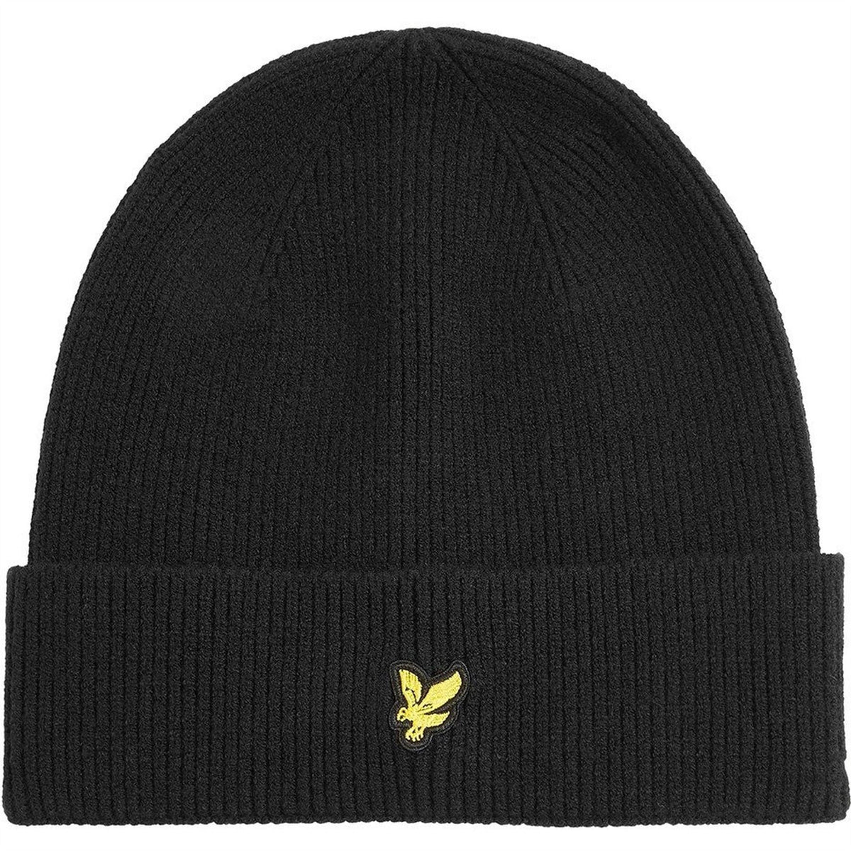 Lyle And Scott Logo Embroidered Adjustable Cuff Beanie