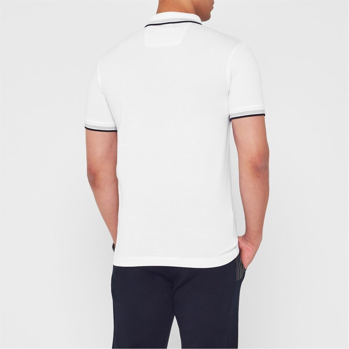 Boss Green Paddy Polo Shirt With Contrast Tipping