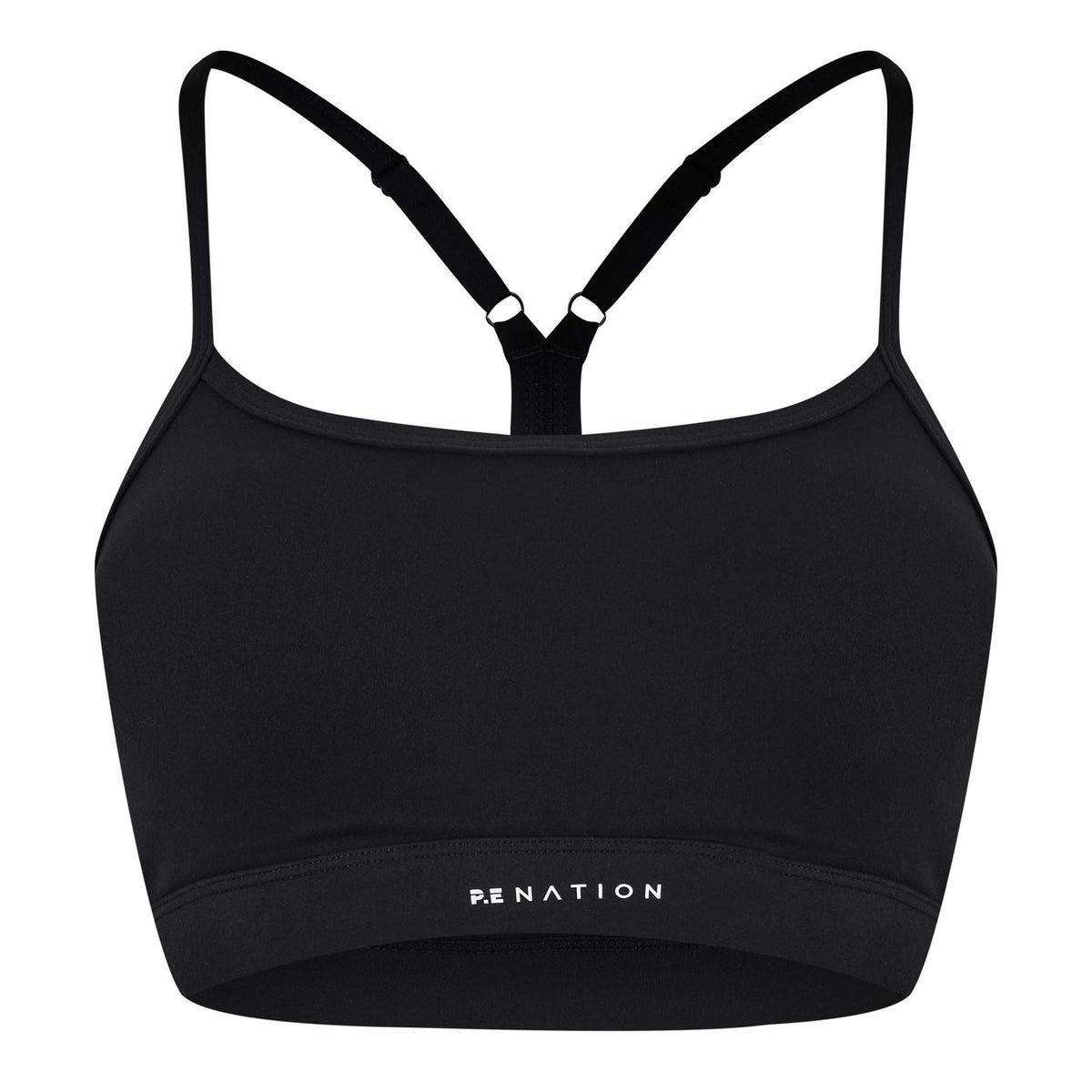 PE Nation Signature Snug Fit Cropped Sports Bra