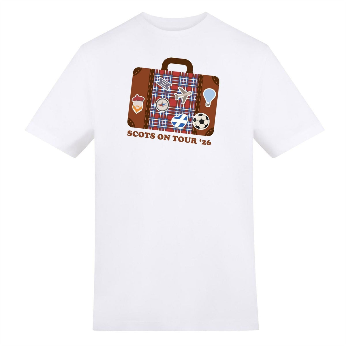AWD Printed Scotland Fan Tee