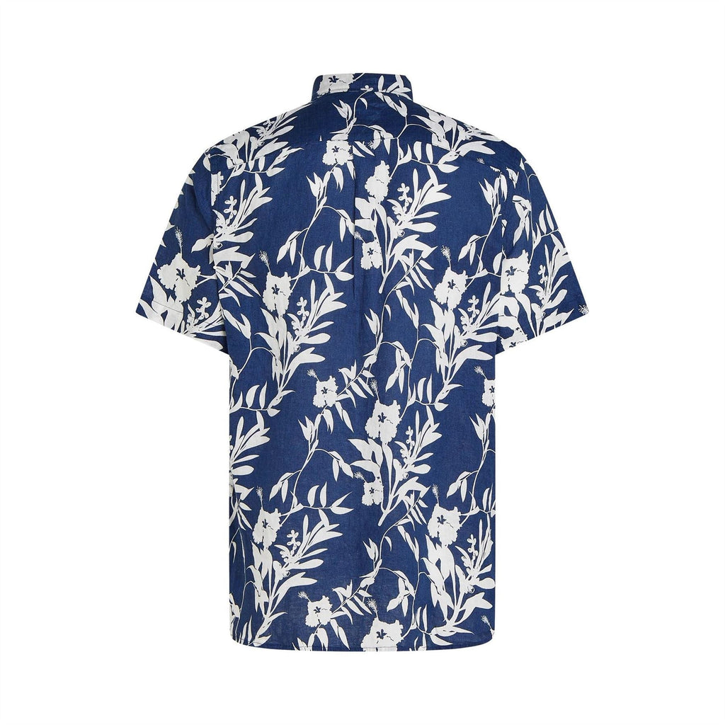 Tommy Hilfiger Tropical Print Regular Fit Short Sleeve Shirt