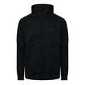 Hugo Civic Solid Patterned Hooded Full Zipper Ribbed Cuff Jacket
