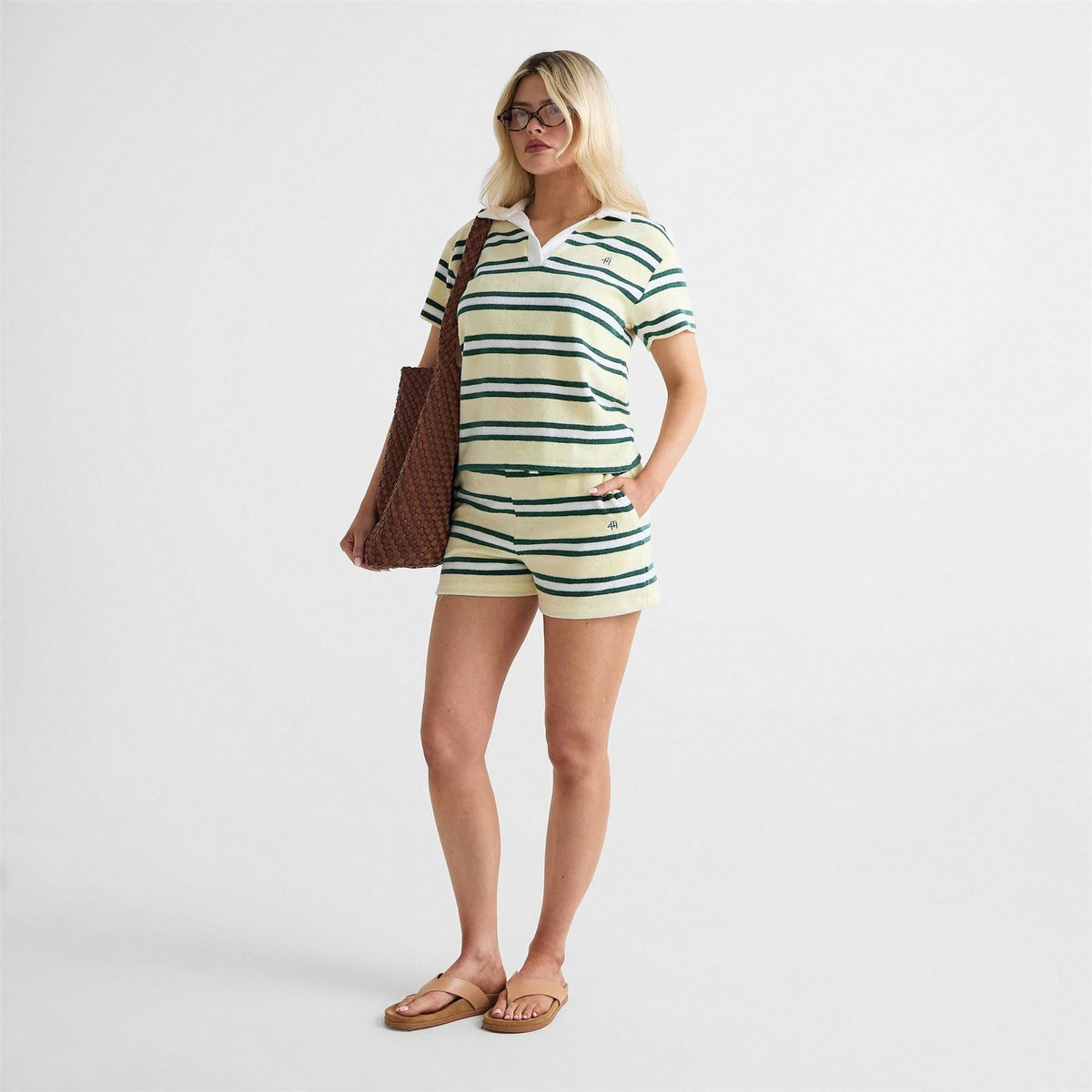 4th and Reckless Womens Zita Polo Rugby Shirt