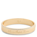 Lauren by Ralph Lauren Ralph Lauren Gold  And  Crystal Logo Bangle
