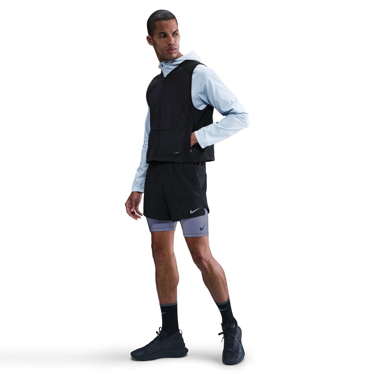 Nike Run Solid Drawstring Performance Vest