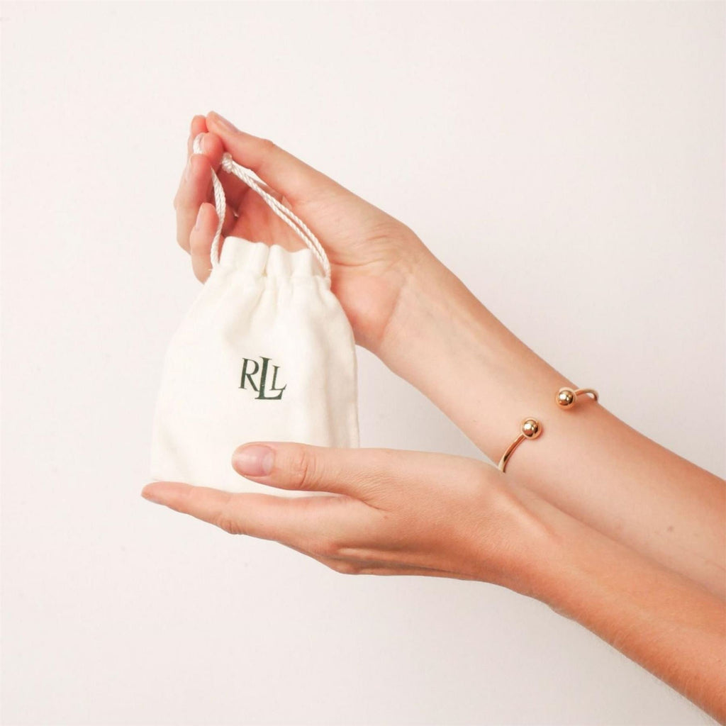 Lauren by Ralph Lauren Lauren Ralph Lauren Gold  And  Black Logo Hinge Bangle