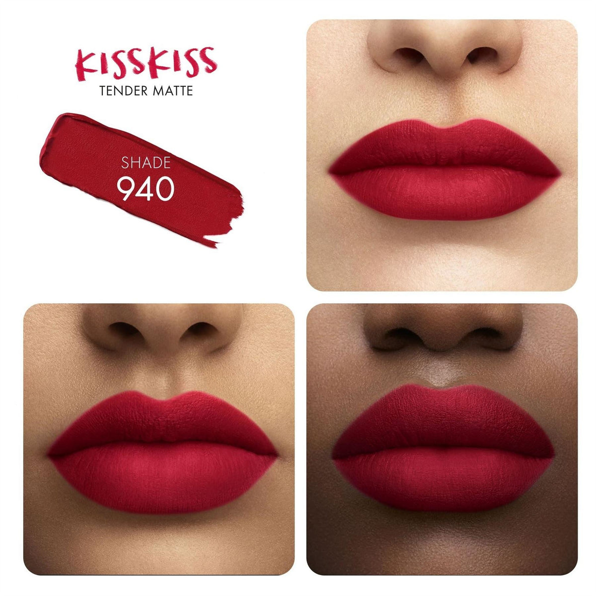 Guerlain Kiss Matte Lipstick