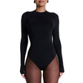 Naked Wardrobe Naked Mock Neck Bodysuit